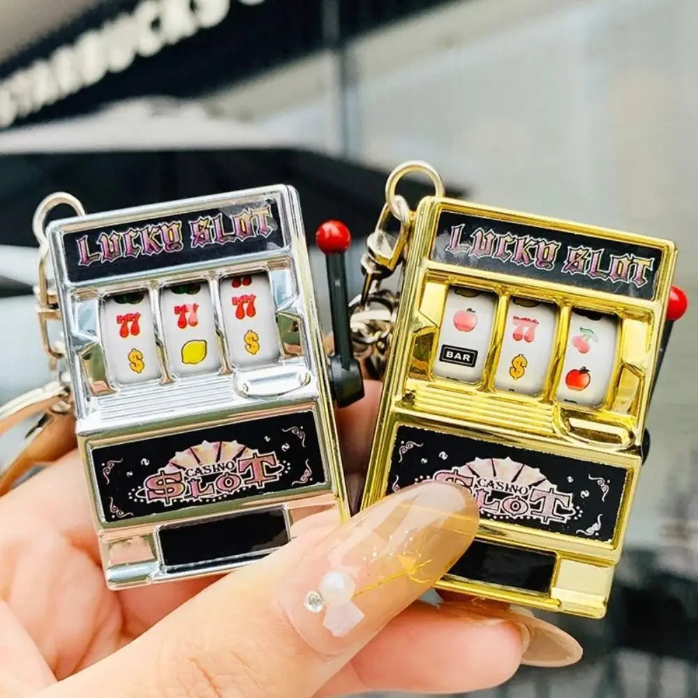 Keyzion® Mini Jackpot Spin Keychain