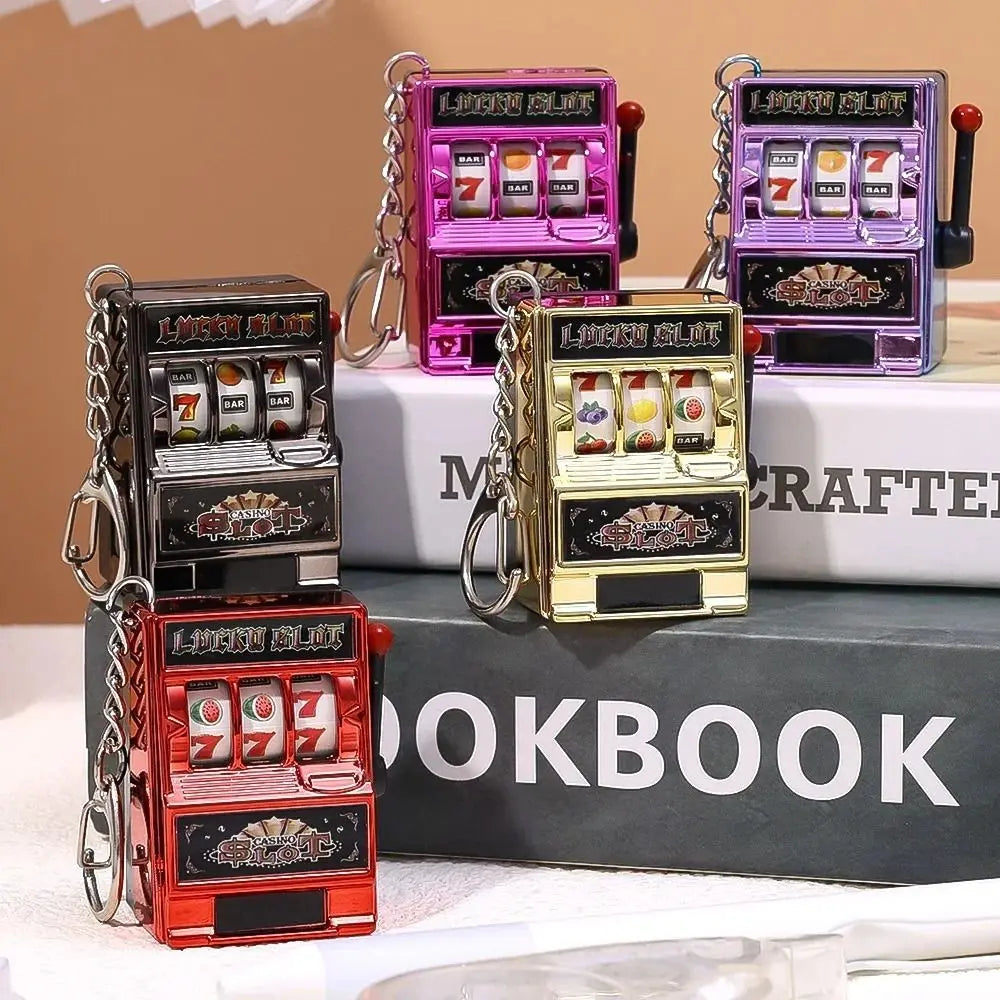 Keyzion® Mini Jackpot Spin Keychain